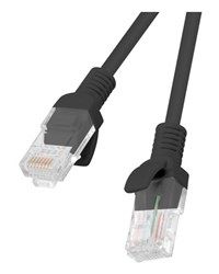 Cablu de retea tip Patch cord Lanberg  RJ45, 1 m, negru