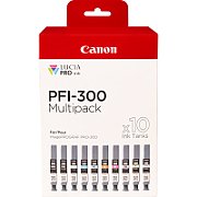 PFI-300 10INK MULTI PACK/MBK/PBK/C/M/Y/PC/PM/R/GY/CO_1