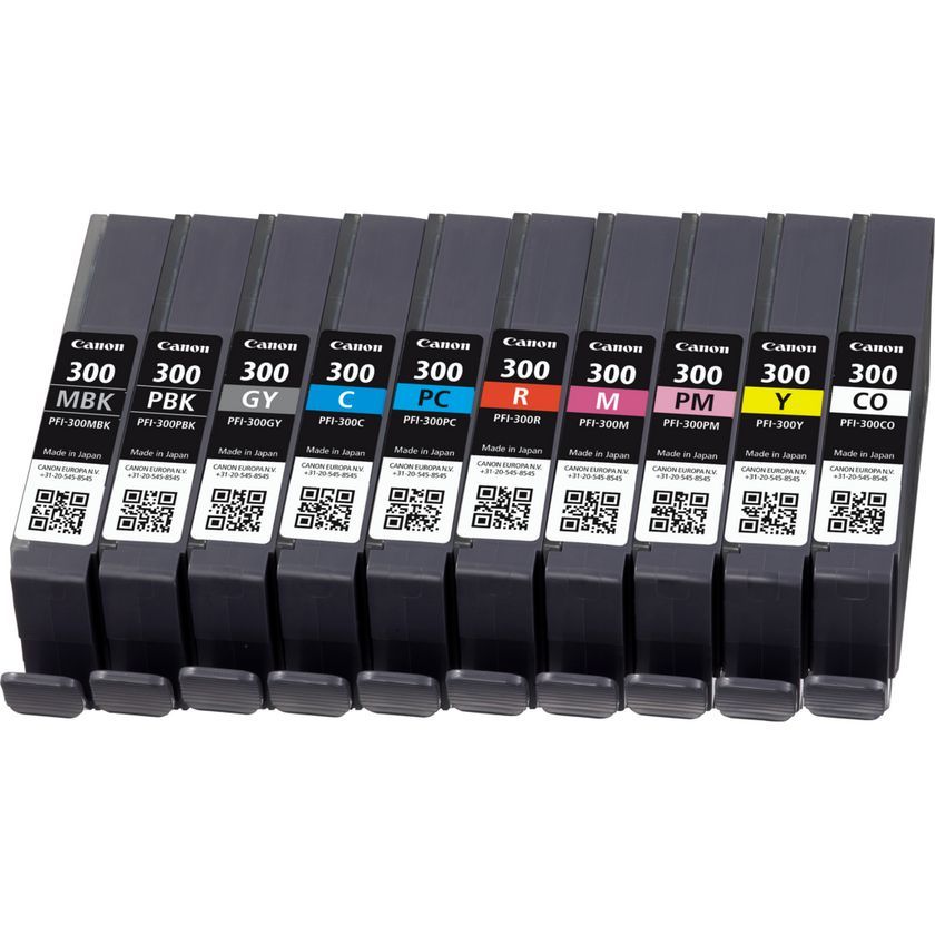 PFI-300 10INK MULTI PACK/MBK/PBK/C/M/Y/PC/PM/R/GY/CO_3