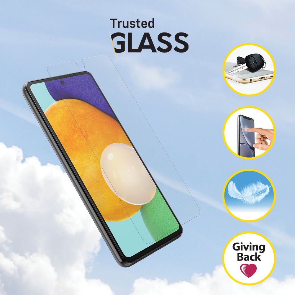 OTTERBOX TRUSTED GLASS SAMSUNG/GALAXY A52/A52 5G/A52S 5G - CLEA_4