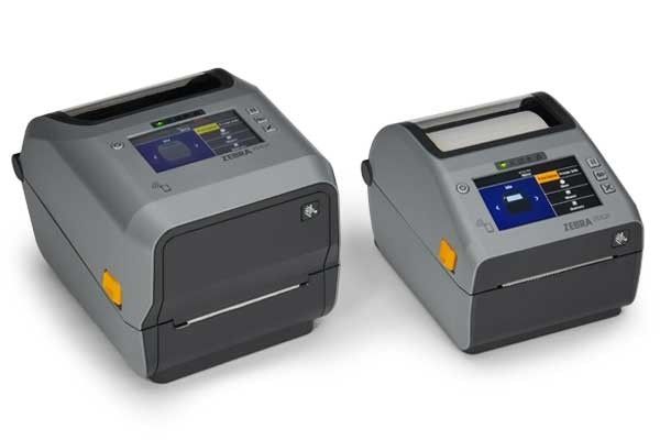 Direct Thermal Printer ZD621 203 dpi, USB, USB Host, Ethernet, Serial, BTLE5, Cutter, EU and UK Cords, Swiss Font, EZPL