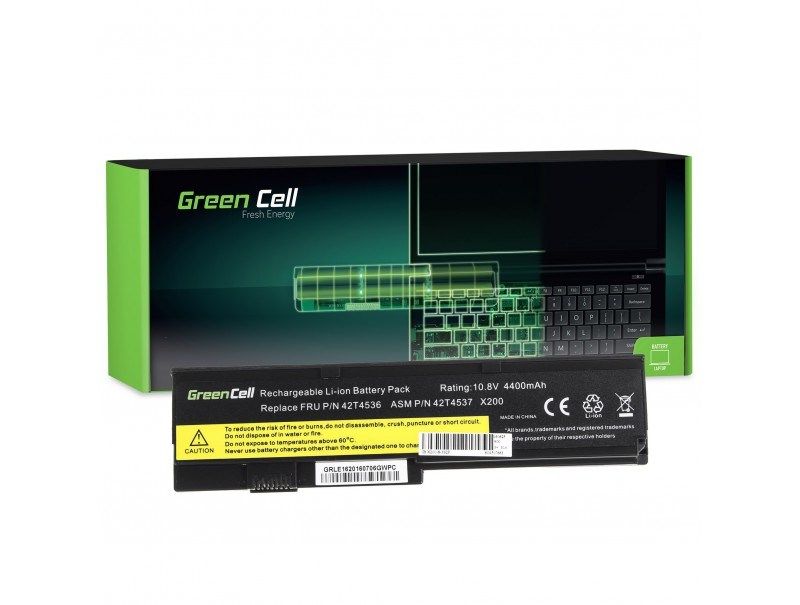 GREENCELL LE16 Acumulator Green Cell pentru Lenovo IBM Thinkpad X200 7454T X200 745_2