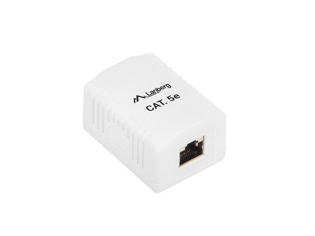 LANBERG OS5-0001-W Lanberg FTP Data Box 1-port RJ45 shielded cat. 5E_2