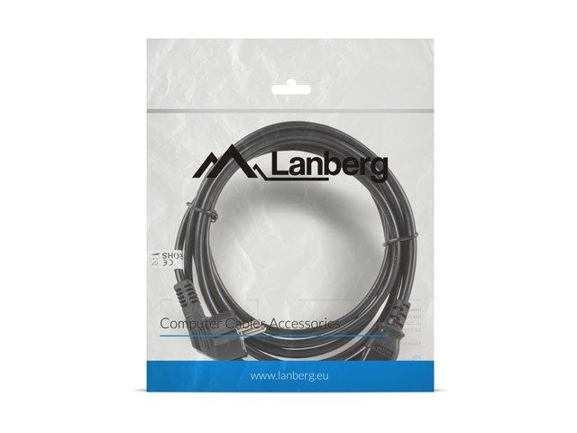 LANBERG CA-C13C-11CC-0030-BK Lanberg power computer cable VDE CEE 7/7-> C13 3m_4