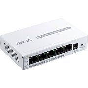 Asus EBP15 Switch 5 Porturi GBE, Smart managed, POE, Standarde retea: IEEE 802.1p, IEEE 802.1q, IEEE 802.3ab, IEEE 802.3af, IEEE 802.3at, IEEE 802.3i, IEEE 802.3u, IEEE 802.3x, IPv4, Interfata 5 x 10/100/1000Mbps, Buget POE: 60w, Securitate: SSL/TLS._1