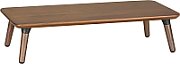 Maclean Wooden Monitor / Laptop Stand  (500x240x120mm)  black walnut  max. 20kg  MC-930_1