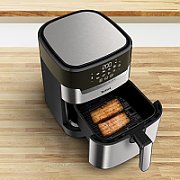 Tefal Easy Fry & Grill EY505D Single 4.2 L Stand-alone 1550 W Hot air fryer Stainless steel_11