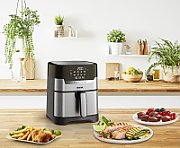 Tefal Easy Fry & Grill EY505D Single 4.2 L Stand-alone 1550 W Hot air fryer Stainless steel_5