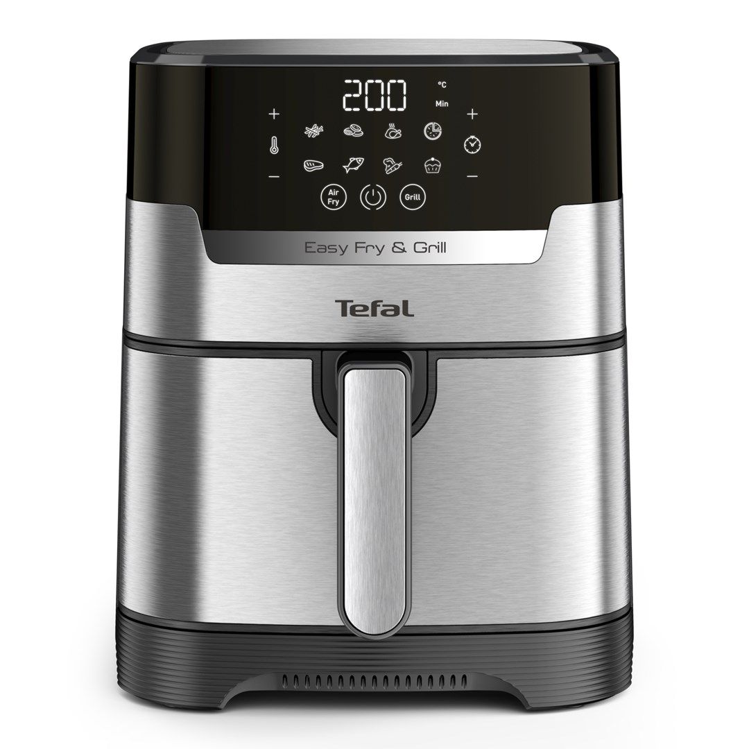 Tefal Easy Fry & Grill EY505D Single 4.2 L Stand-alone 1550 W Hot air fryer Stainless steel_10