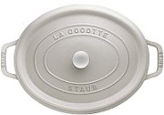 Staub Oval Cast Iron Pot - 4.2 ltr  White Truffle_4