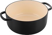 Ballarini Bellamonte Round Cast Iron Pot - Black  5.5 ltr_4