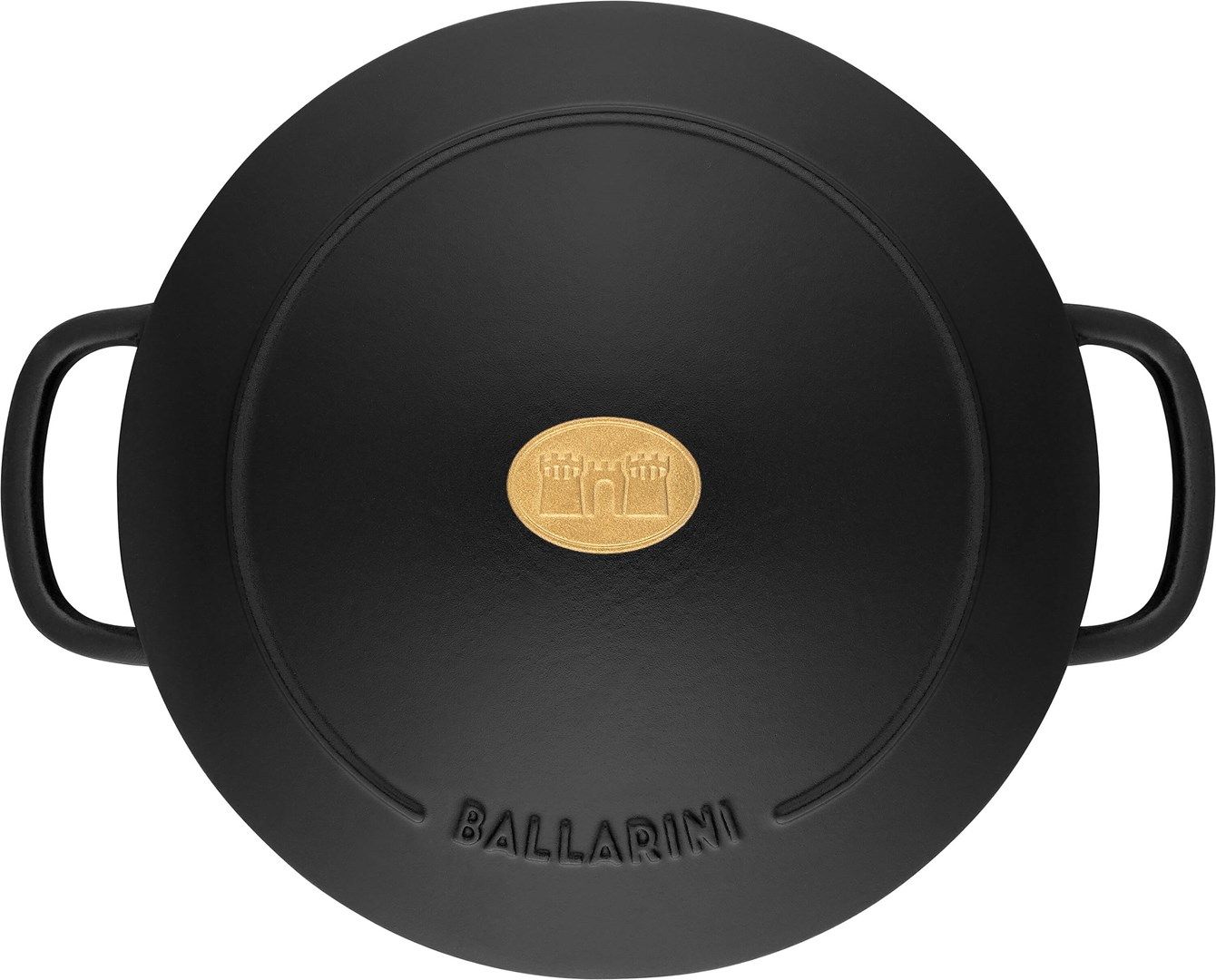 Ballarini Bellamonte Round Cast Iron Pot - Black  5.5 ltr_7