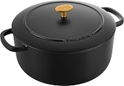 Ballarini Bellamonte Round Cast Iron Pot - Black  5.5 ltr_8