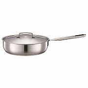 CHEF'S FRYING PAN 26 cm WITH LID ALL STEEL_1