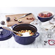 Staub Round Cast Iron Casserole - 5.2 ltr  Blue_6