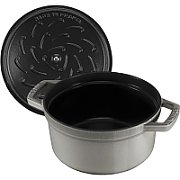 Staub Round Cast Iron Pot - 5.2 ltr  Graphite_3