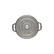 Staub Round Cast Iron Pot - 5.2 ltr  Graphite_4