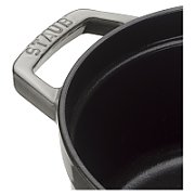 Staub Round Cast Iron Pot - 5.2 ltr  Graphite_5