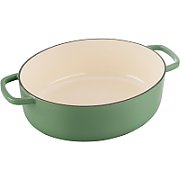 BALLARINI BELLAMONTE OVAL CAST IRON POT 75003-574-0 - 5.5 LTR GREEN_11