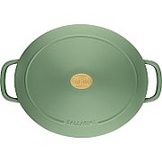 BALLARINI BELLAMONTE OVAL CAST IRON POT 75003-574-0 - 5.5 LTR GREEN_6