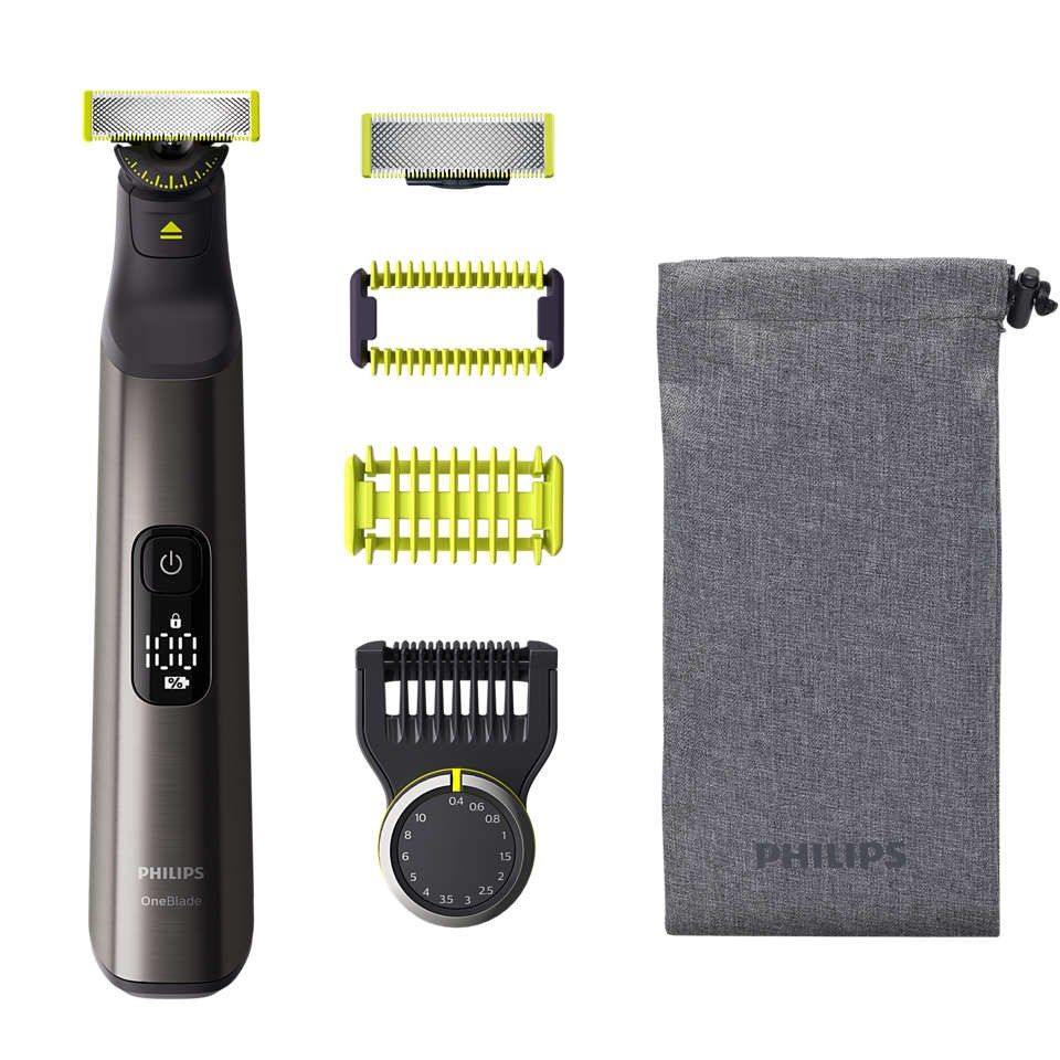 Philips OneBlade Pro Foil shaver Trimmer Chrome_2