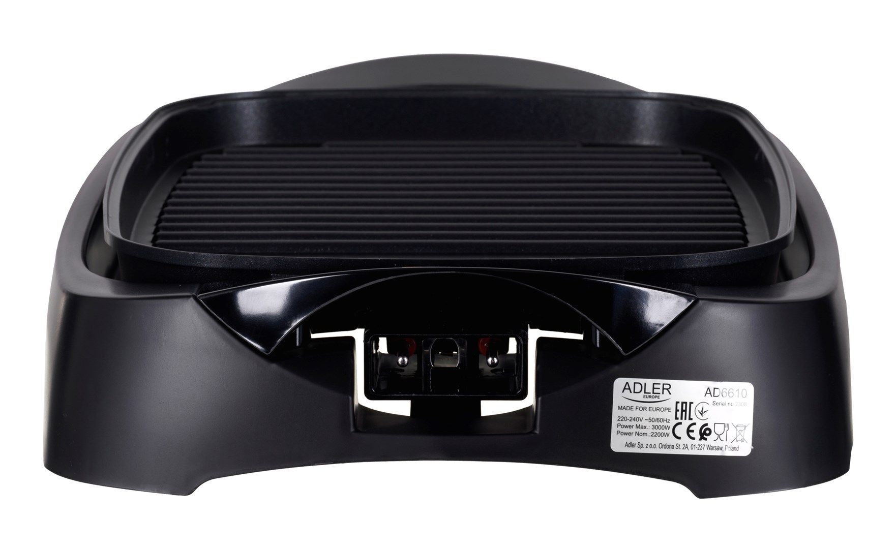 Adler | AD 6610 | Electric Grill | Table | 3000 W | Black_7