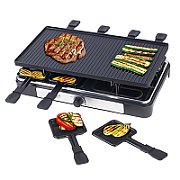 Adler | AD 6616 | Raclette - electric grill | Table | 1400 W | Black/Stainless steel_2