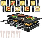 Adler | AD 6616 | Raclette - electric grill | Table | 1400 W | Black/Stainless steel_9