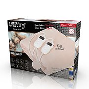 Camry | Electric blanket | CR 7424 | Number of heating levels 8 | Number of persons 2 | Washable | Coral fleece | 2 x 60 W | Beige_6