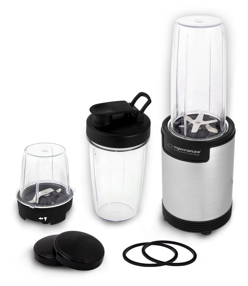 Esperanza EKM030 Nutri blender / Personal blender 9in1 900W Silver_3