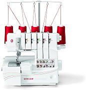 Overlock Singer 14T968 sewing machine  electric current  white_2