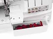 Overlock Singer 14T968 sewing machine  electric current  white_5