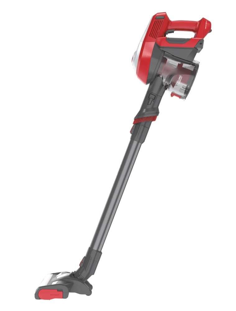 Hoover HF122RH 011 Stick vacuum Battery Dry Fabric Bagless 0.9 L 170 W Red  Silver_9