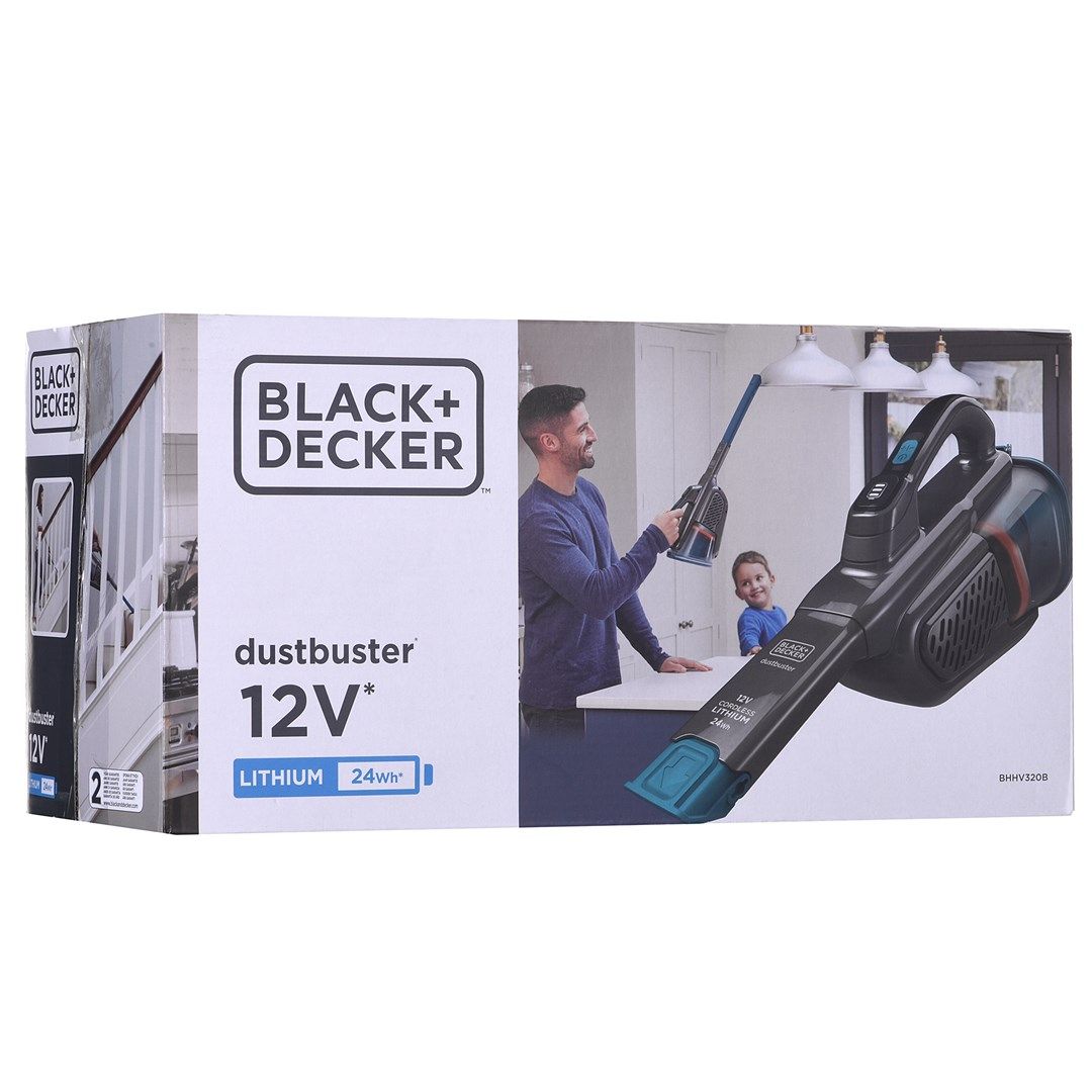 12V HANDHELD VACUUM CLEANER BHHV320B-QW BLACK+DECKER_12