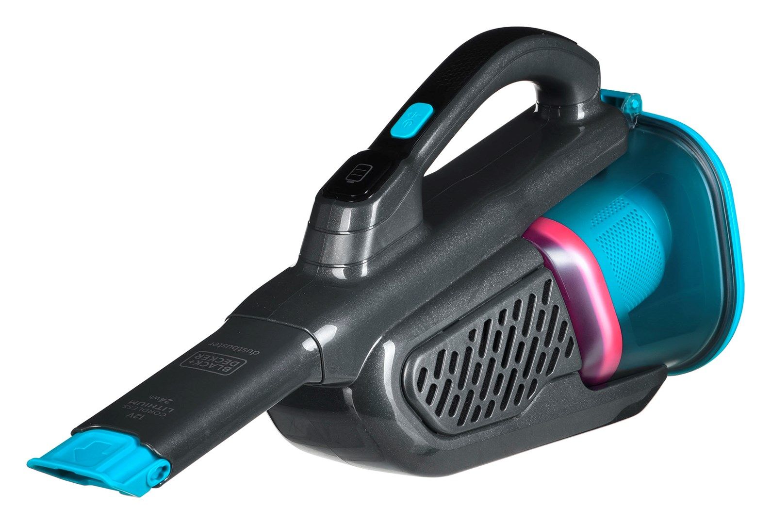 Black & Decker BHHV320J handheld vacuum Blue  Titanium Bagless_2