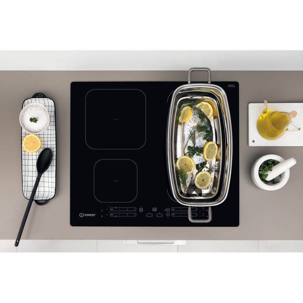 Indesit IB 65B60 NE Black Built-in 59 cm Zone induction hob 4 zone(s)_13