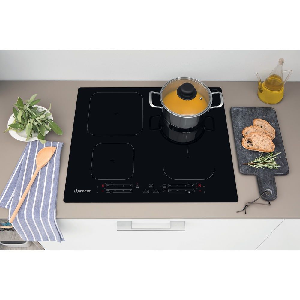 Indesit IB 65B60 NE Black Built-in 59 cm Zone induction hob 4 zone(s)_10