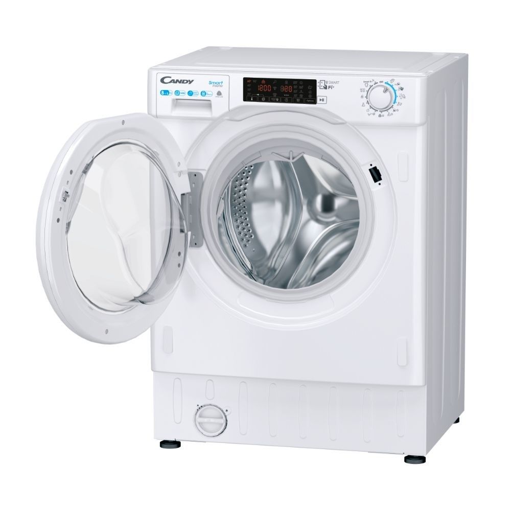 Candy Smart Inverter CBDO485TWME/1-S washer dryer Built-in Front-load White D_4