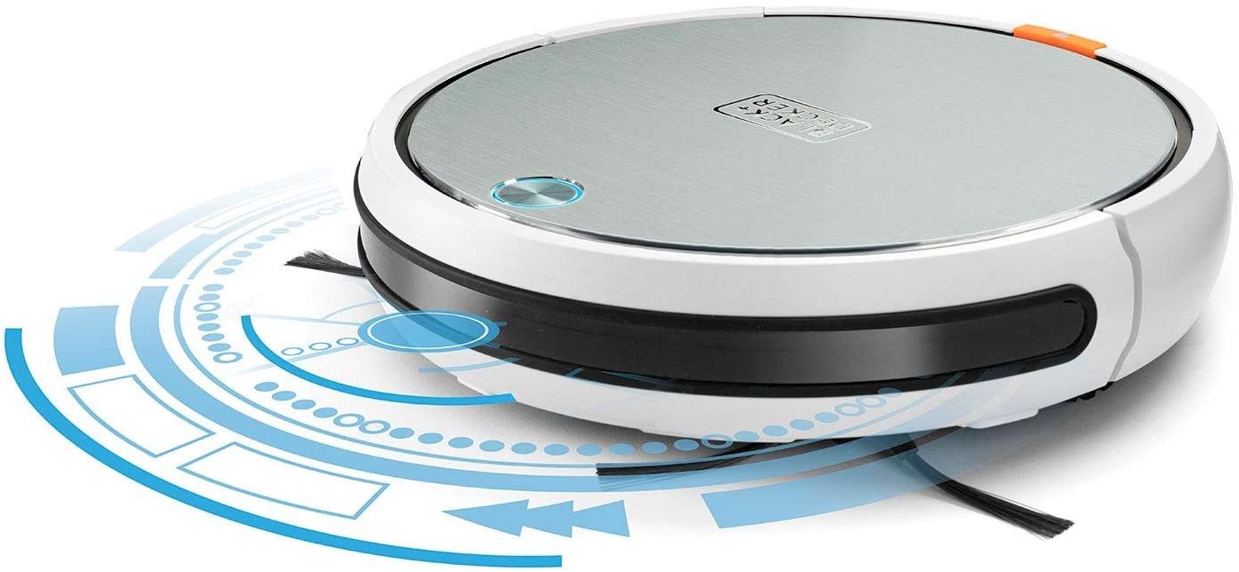 Robot Vacuum Cleaner Black+Decker BXRV500E (silver-white)_3