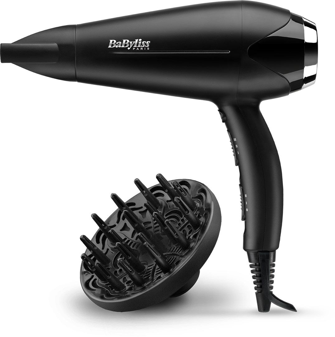 BaByliss D572DE hair dryer 2200 W Black_4