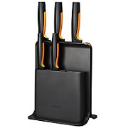 FISKARS SET OF 5 KNIVES IN A BLOCK BLACK FUNCTIONAL FORM_1