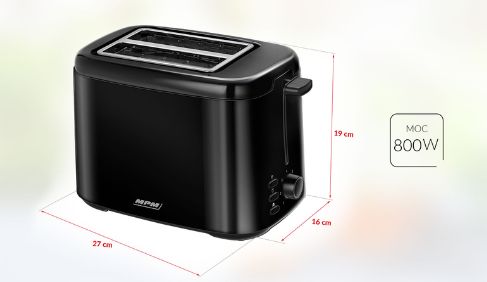 Toaster MPM MTO-07/c black_3