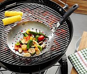 BBQ Grill Wok With Detachable BBQ Handle_4