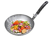 BBQ Grill Wok With Detachable BBQ Handle_7