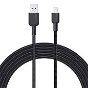 AUKEY CB-NAC1 USB-C Type-C Power Delivery PD 60W 3A 1m Nylon Black_2