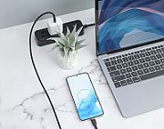 AUKEY CB-NCC1 USB-C Type-C Power Delivery PD 60W 3A 1m Nylon Black_7