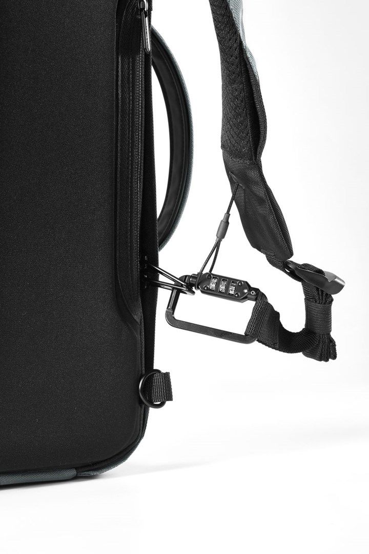 XD DESIGN ANTI-THEFT BACKPACK / BRIEFCASE BOBBY BIZZ 2.0 GREY P/N: P705.922_15