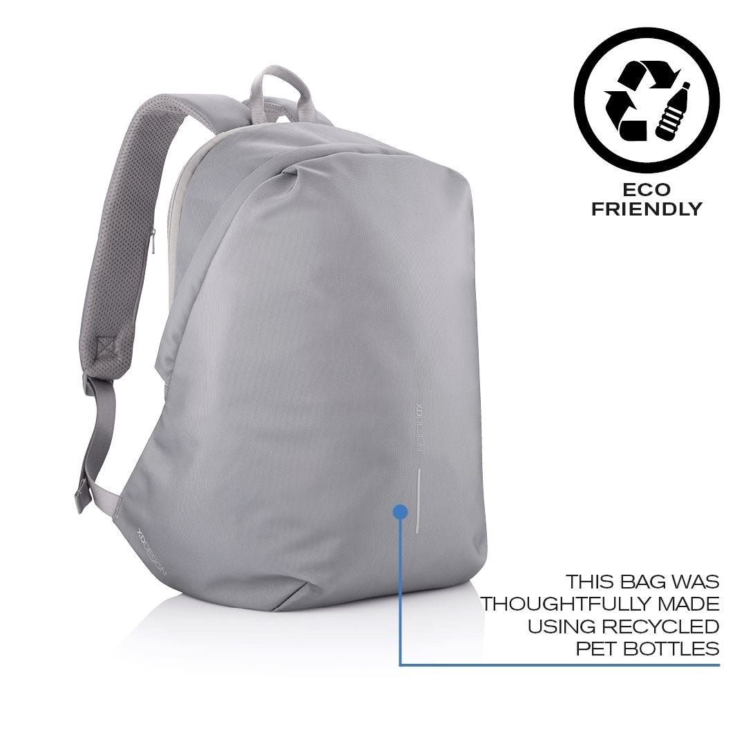 XD DESIGN ANTI-THEFT BACKPACK BOBBY SOFT GREY P/N: P705.792_12