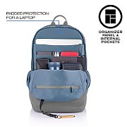 XD DESIGN ANTI-THEFT BACKPACK BOBBY SOFT GREY P/N: P705.792_17