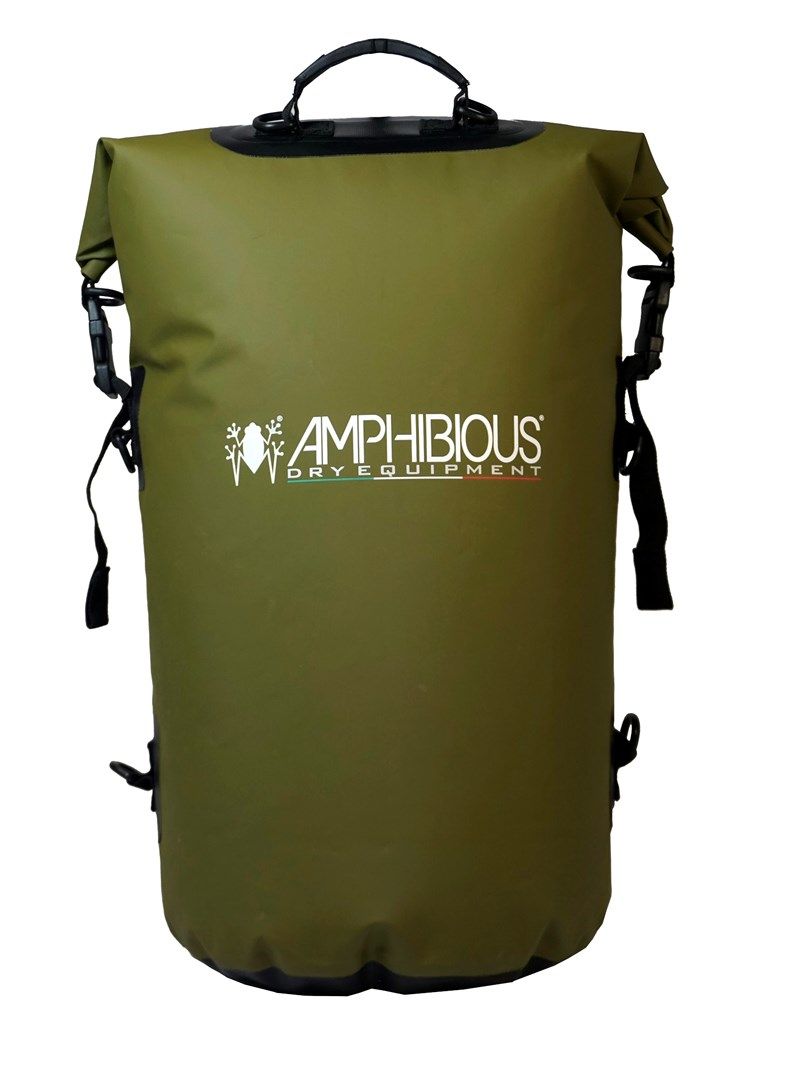 AMPHIBIOUS WATERPROOF BAG TUBE 40L GREEN P/N: TS-1040.15_3